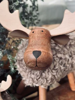 VIAMAJA Pynte Genstande|Jul<Elg Beige - X-Large