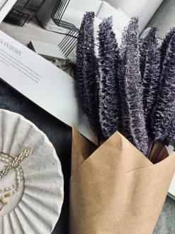 VIAMAJA Blomster|Restparti<Evighedsbuket - Luffa Lilla