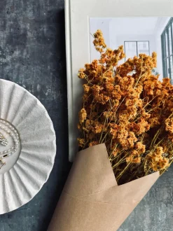 VIAMAJA Blomster<Evighedsbuket Gypsy Gylden