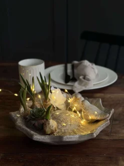 VIAMAJA Påske|Fugleliv<Fad med fugle – Beige