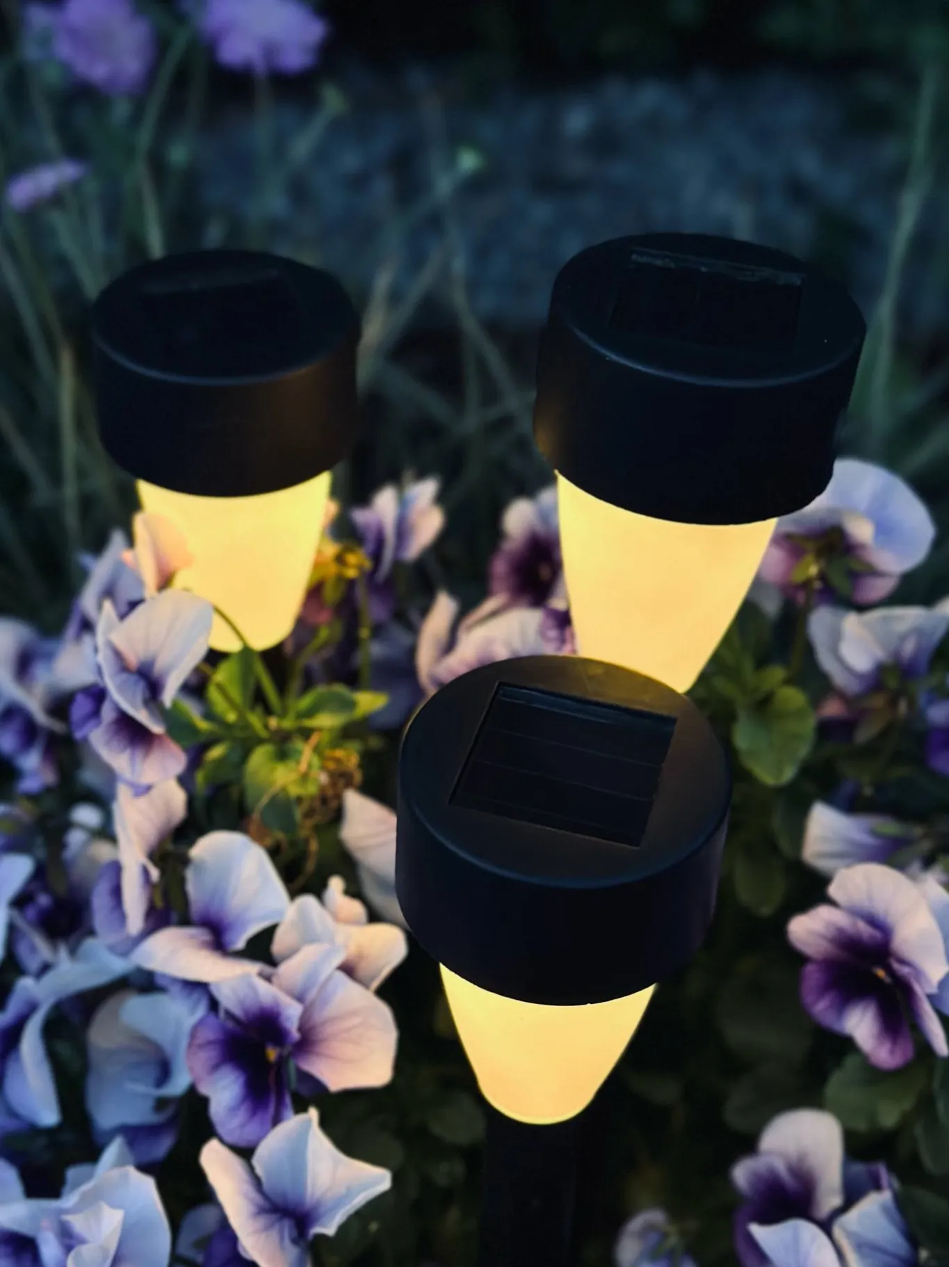 VIAMAJA Udendørs Led|Led Solceller<Fakkel med solceller – Sæt med 4 stk.