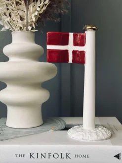 VIAMAJA Pynte Genstande|Højtider<Flag keramik – Dannebrog