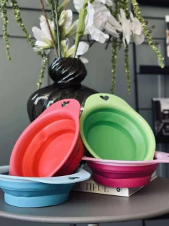 VIAMAJA Hund<Foldbar Hundeskål - Colormix