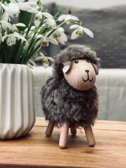 VIAMAJA Pynte Genstande|Påske<Får Grå / taupe – Lille