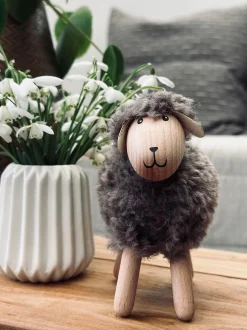 VIAMAJA Pynte Genstande|Påske<Får Grå / taupe – Mellem