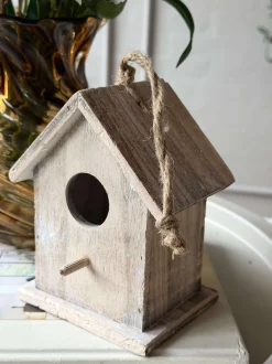 VIAMAJA Fugleliv|Sommerhus<Fuglehus i træ - Lys Grå