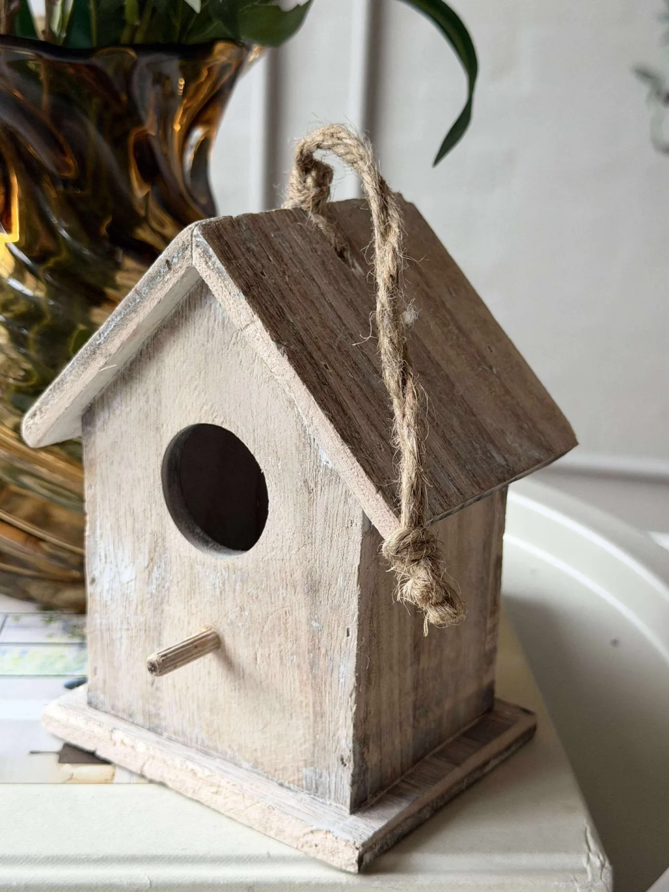 VIAMAJA Fugleliv|Sommerhus<Fuglehus i træ - Lys Grå