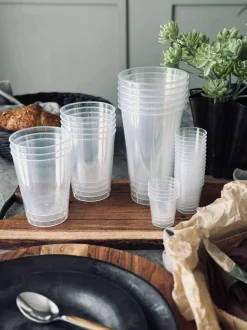 VIAMAJA Krus, Kopper Og Glas|Camping Og Picnic<Genanvendelige ølglas 50 cl - 6stk.