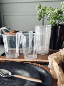 VIAMAJA Krus, Kopper Og Glas|Camping Og Picnic<Genanvendelige ølglas 25 cl - 6stk.
