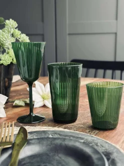 VIAMAJA Krus, Kopper Og Glas|Camping Og Picnic<Glas Claire 500ml. Grøn - 2 stk.