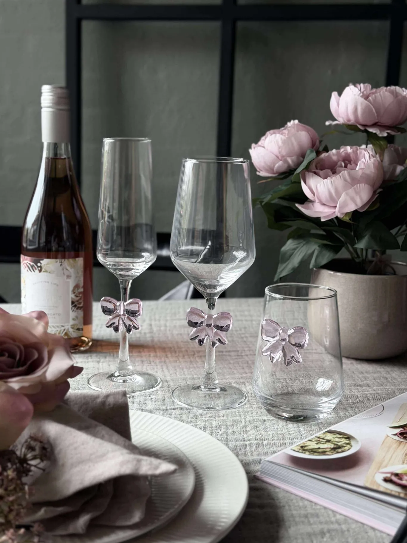 VIAMAJA Krus, Kopper Og Glas|Alt Til Vin<Glas med sløjfe
