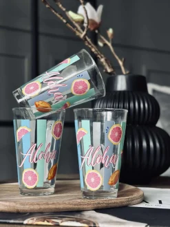 VIAMAJA Krus, Kopper Og Glas|Restparti<Glas Summer - Sæt af 3 stk.