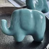 VIAMAJA Interiør|Pynte Genstande<Greb elefant blå - 2 stk.