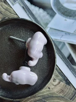 VIAMAJA Pynte Genstande|Mini Maja<Greb elefant rosa - 2 stk.