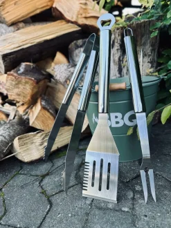 VIAMAJA Bestik Og Køkkenredskaber|Restparti<Grillredskaber – Sæt med 3 dele