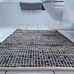 VIAMAJA Gulvtæpper|Jute Tæpper<Gulvtæppe i skind og jute / bademåtte – 60x90cm