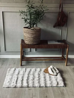 VIAMAJA Gulvtæpper<Gulvtæppe Plys - 60x90 Beige