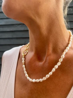 VIAMAJA Halskæder<Halskæde Cindy 18K forgyldt
