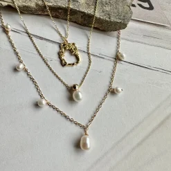 VIAMAJA Halskæder|Til Konfirmanden<Halskæde Joanna 18K forgyldt Sterling Silver