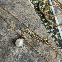 VIAMAJA Halskæder|Til Konfirmanden<Halskæde Joanna 18K forgyldt Sterling Silver