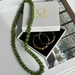 VIAMAJA Halskæder<Halskæde Mary Emerald