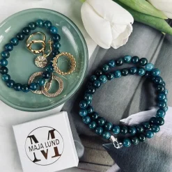 VIAMAJA Halskæder<Halskæde Mary Sea green