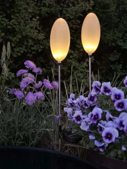 VIAMAJA Udendørs Led|Led Solceller<Havelampe JUNA med solar