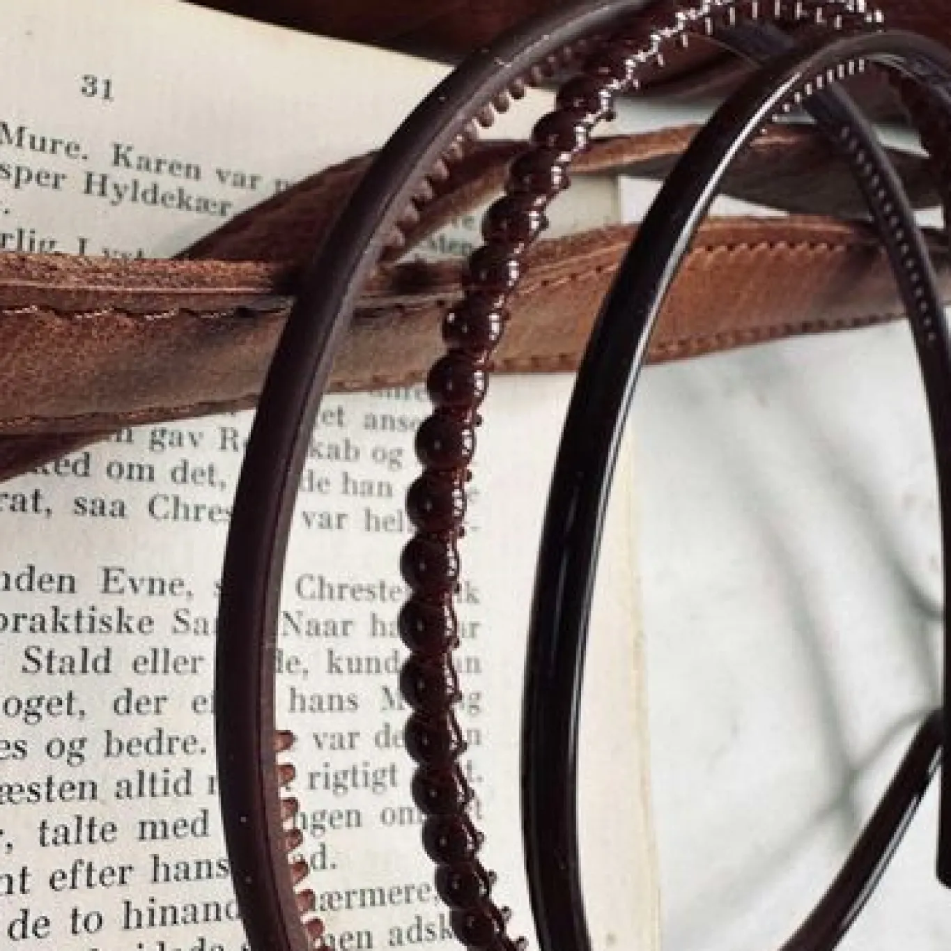 VIAMAJA Hår Accessories<Hårbøjler Brown - 3 stk.