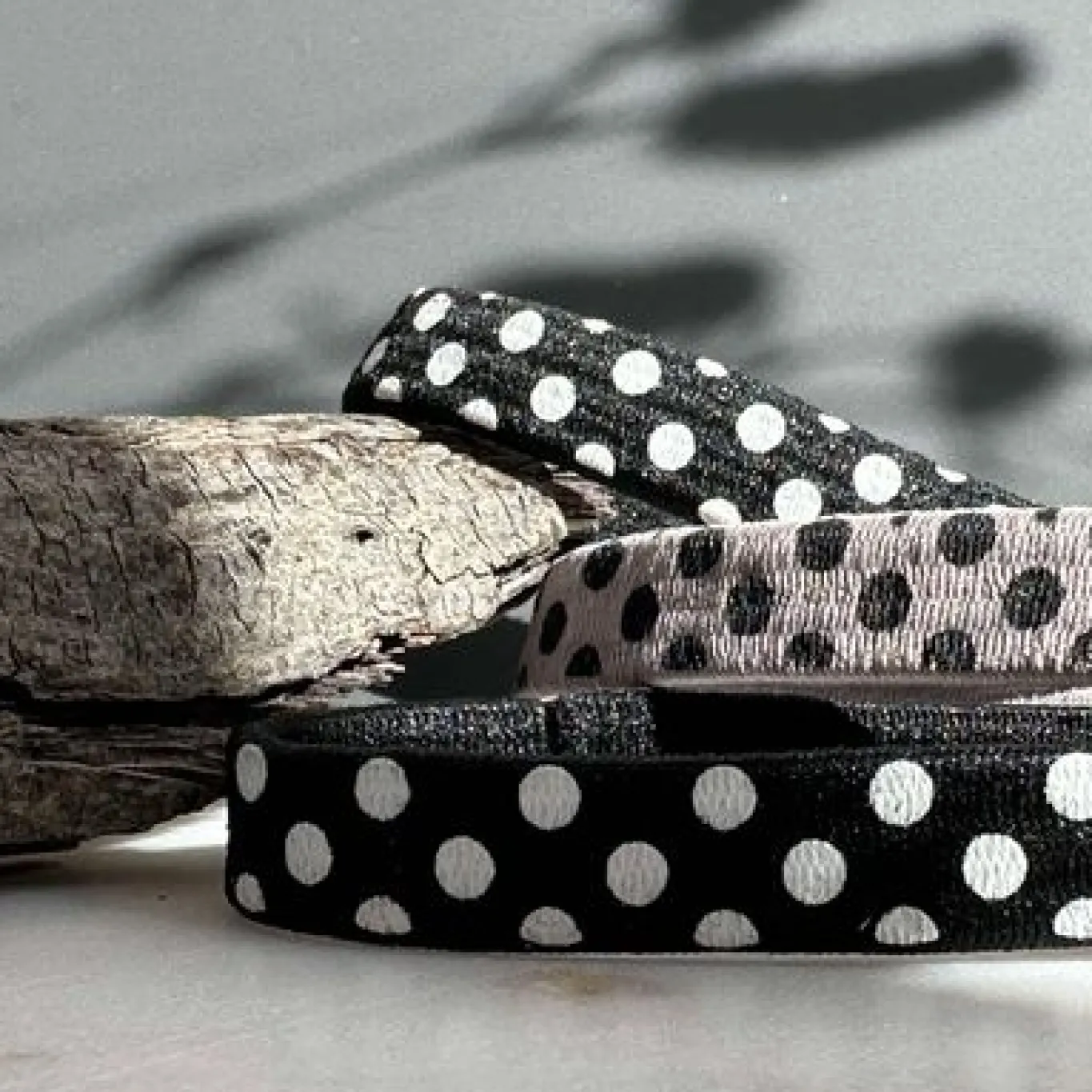 VIAMAJA Hår Accessories<Hårelastikker Black / Grey - 3 stk