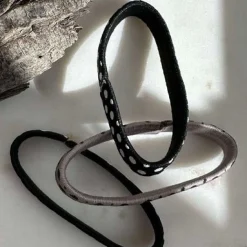 VIAMAJA Hår Accessories<Hårelastikker Black / Grey - 3 stk