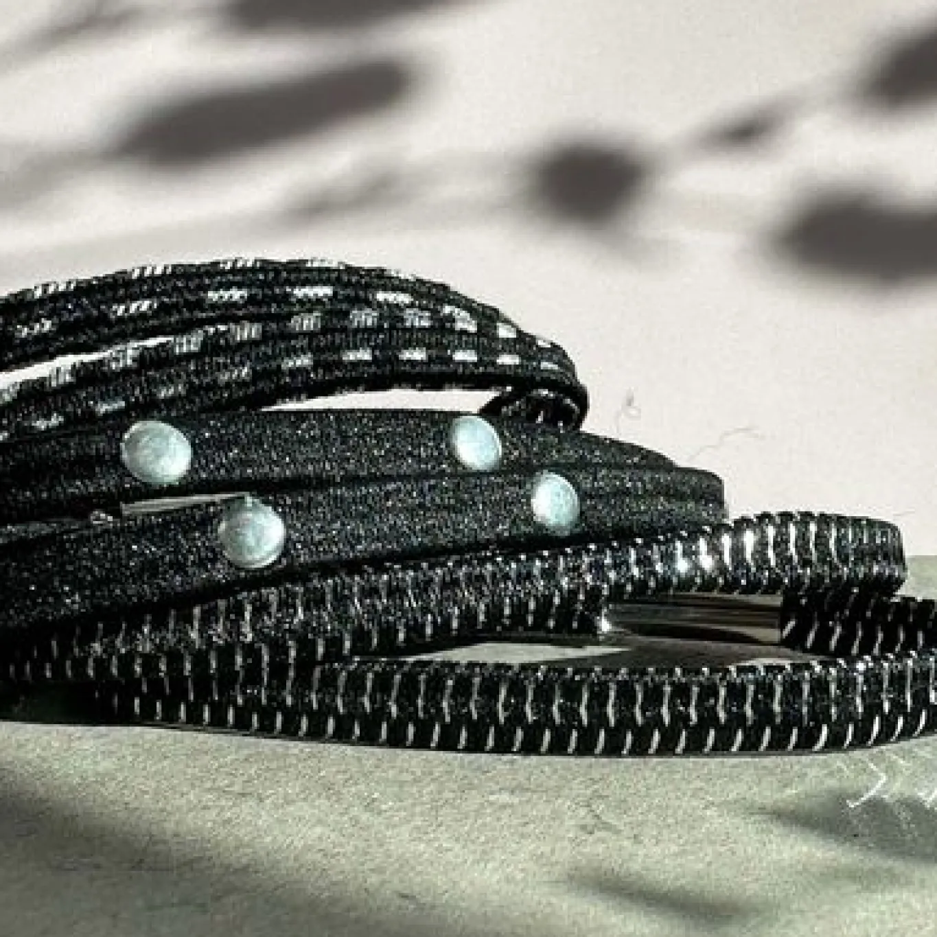 VIAMAJA Hår Accessories<Hårelastikker Black / Silver - 3 mix