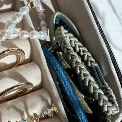 VIAMAJA Hår Accessories<Hårelastikker Blue / Green - 6 stk