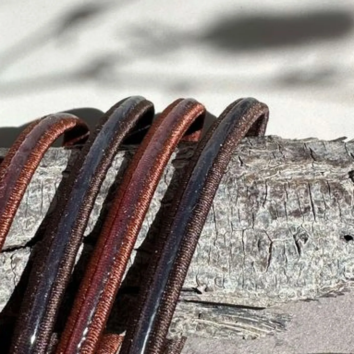 VIAMAJA Hår Accessories<Hårelastikker Brown - Anti-skrid