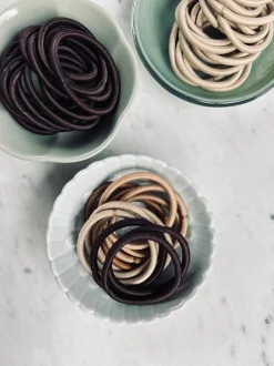 VIAMAJA Hår Accessories<Hårelastikker bundt med 84 stk i brune nuancer