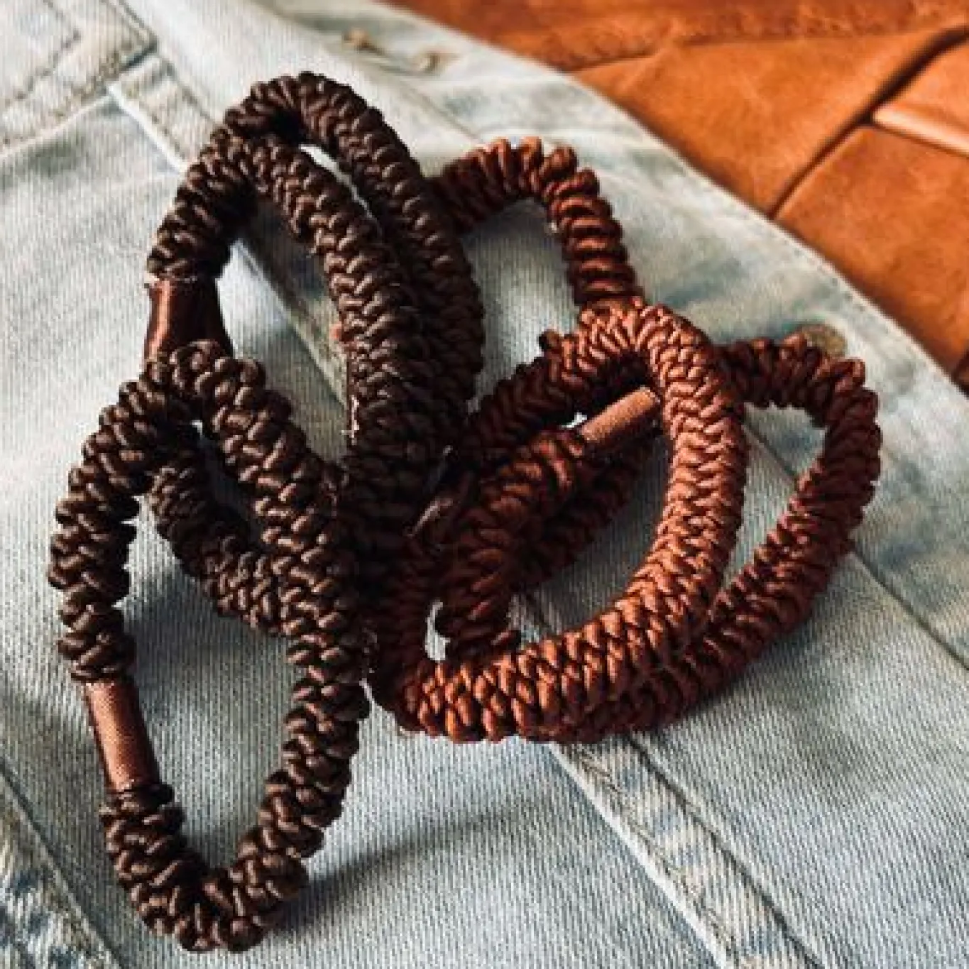 VIAMAJA Hår Accessories<Hårelastikker Fiona Brown