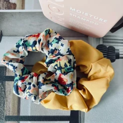 VIAMAJA Hår Accessories<Hårelastikker scrunchie 2 stk - Gul mix