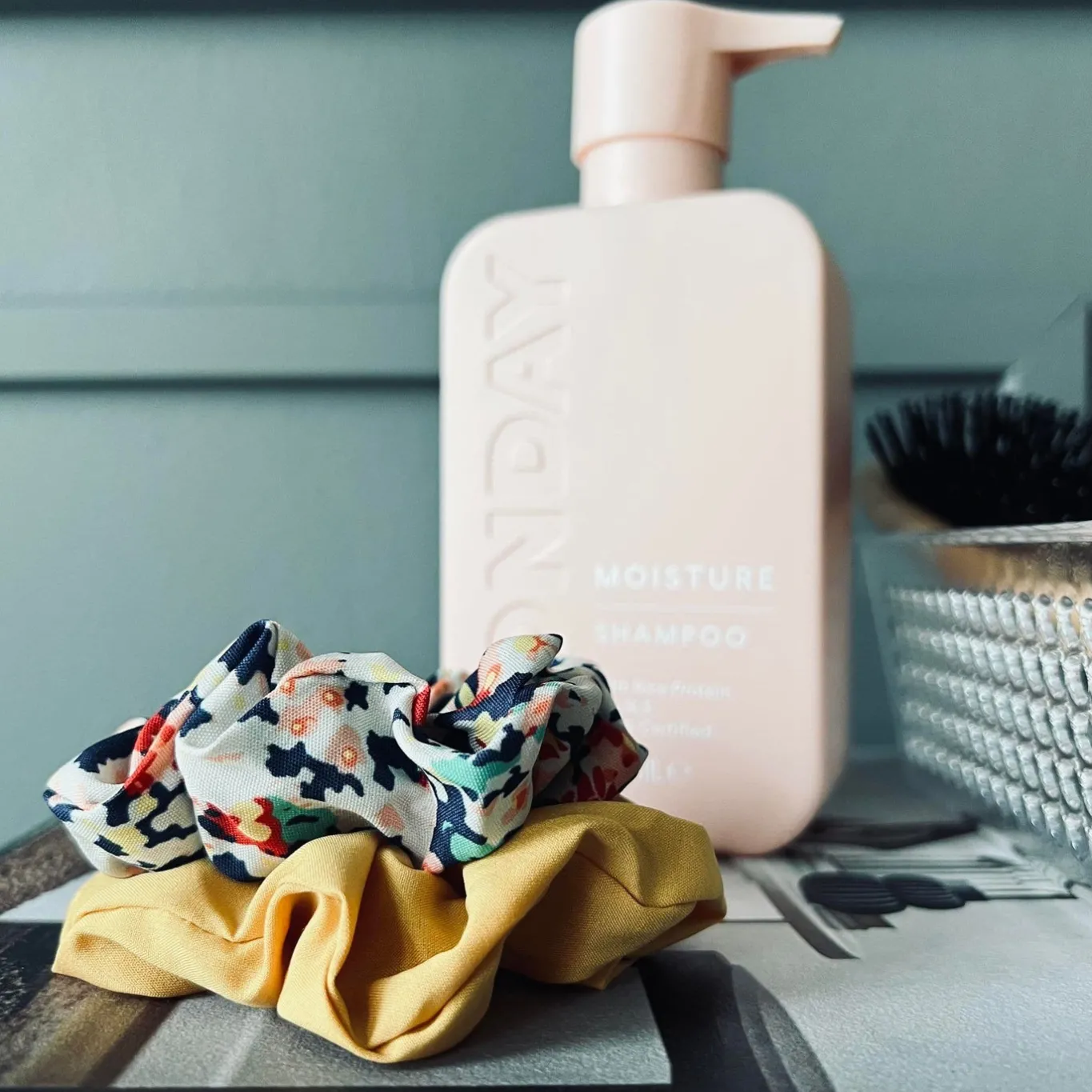 VIAMAJA Hår Accessories<Hårelastikker scrunchie 2 stk - Gul mix