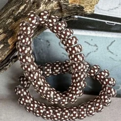 VIAMAJA Hår Accessories<Hårelastikker Spiral Brown - 2 stk