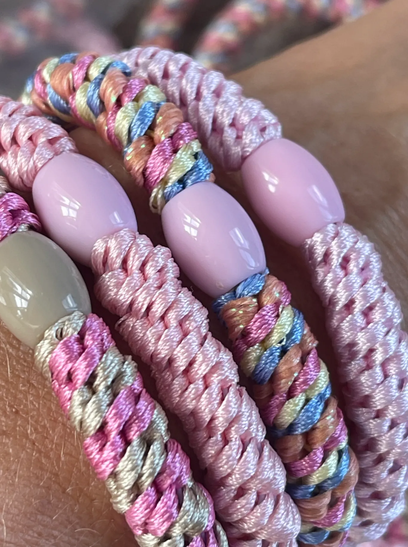 VIAMAJA Hår Accessories<Hårelastikker Supreme Soft pink - 4 stk.