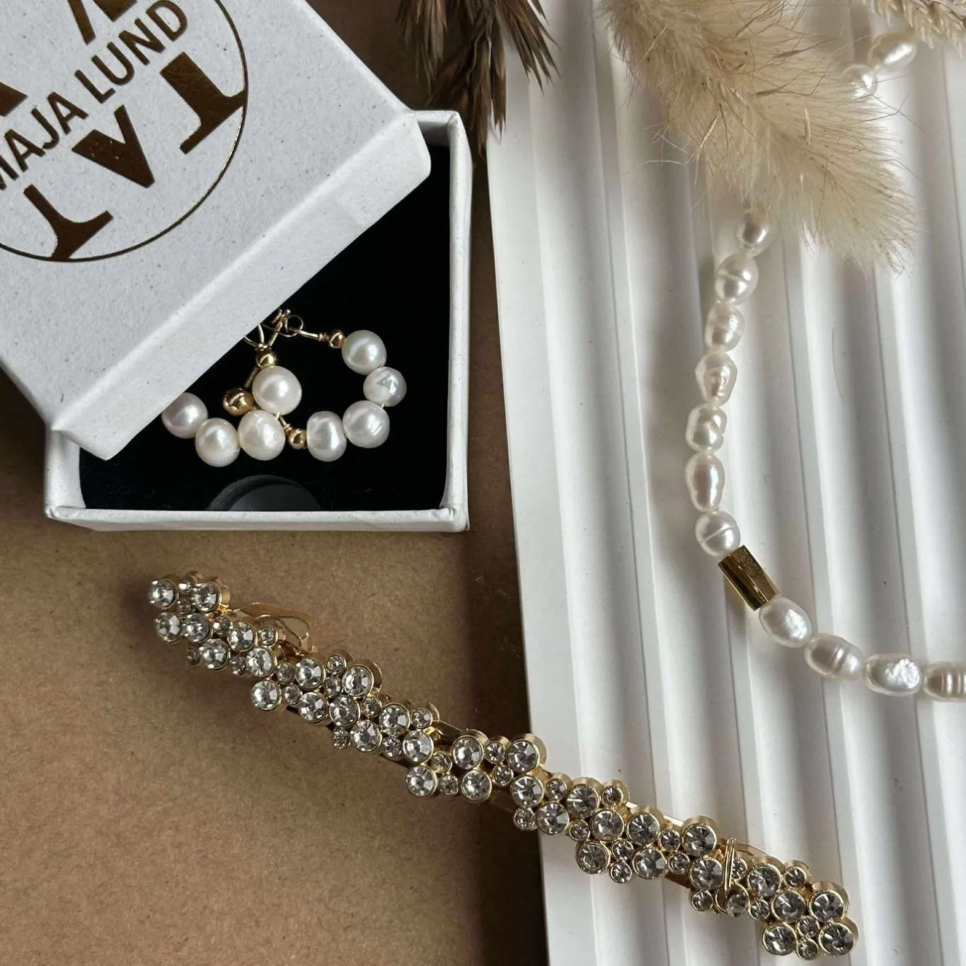 VIAMAJA Til Konfirmanden|Hår Accessories<Hårklemme Leonora gold