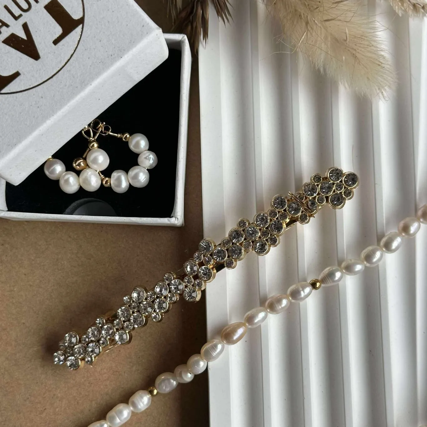 VIAMAJA Til Konfirmanden|Hår Accessories<Hårklemme Leonora gold