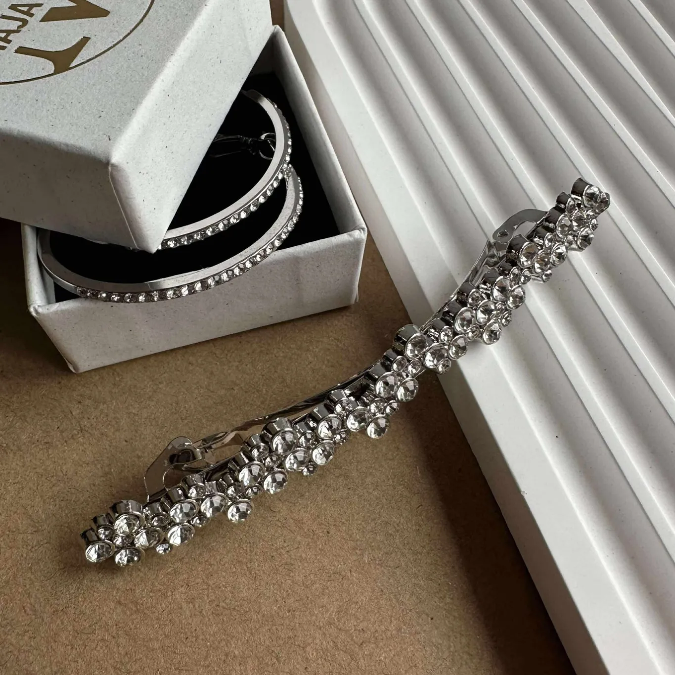 VIAMAJA Til Konfirmanden|Hår Accessories<Hårklemme Leonora silver