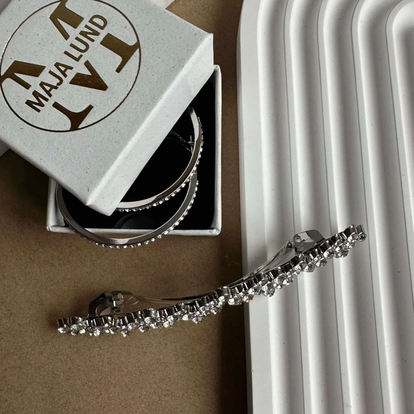 VIAMAJA Til Konfirmanden|Hår Accessories<Hårklemme Leonora silver