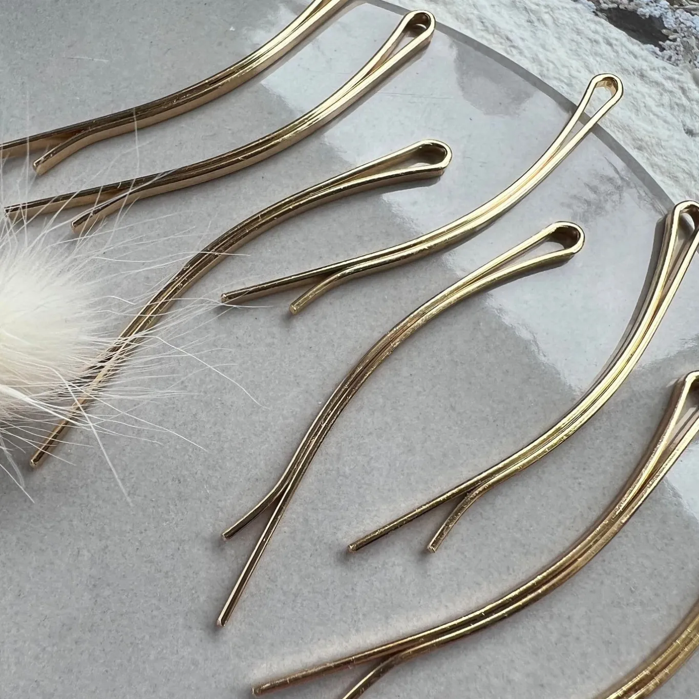VIAMAJA Hår Accessories<Hårnåle 8 stk - Guld