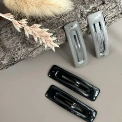 VIAMAJA Hår Accessories<Hårspænder Black / Grey - 4 stk.