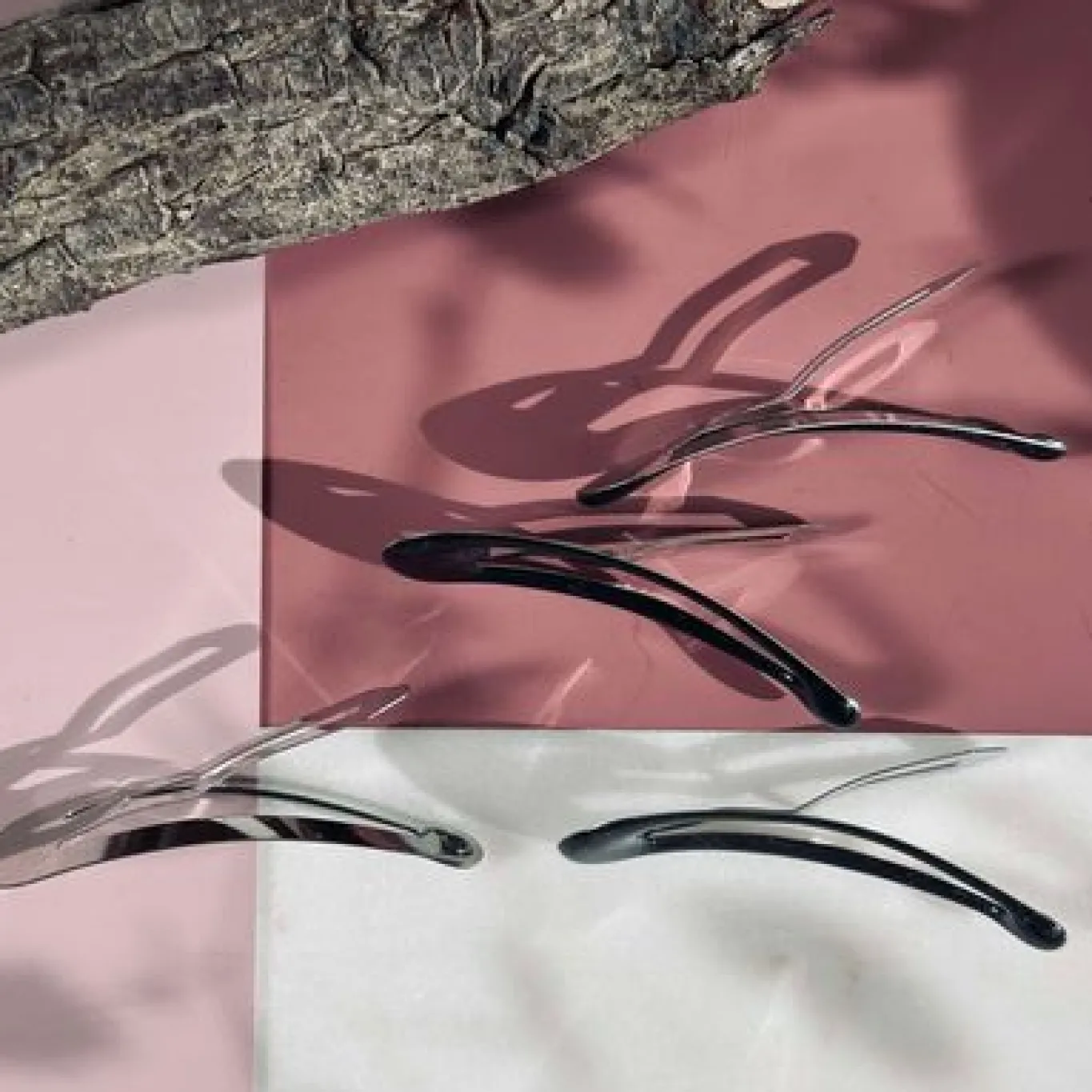 VIAMAJA Hår Accessories<Hårspænder Black / Grey Shimmer - 4 stk.