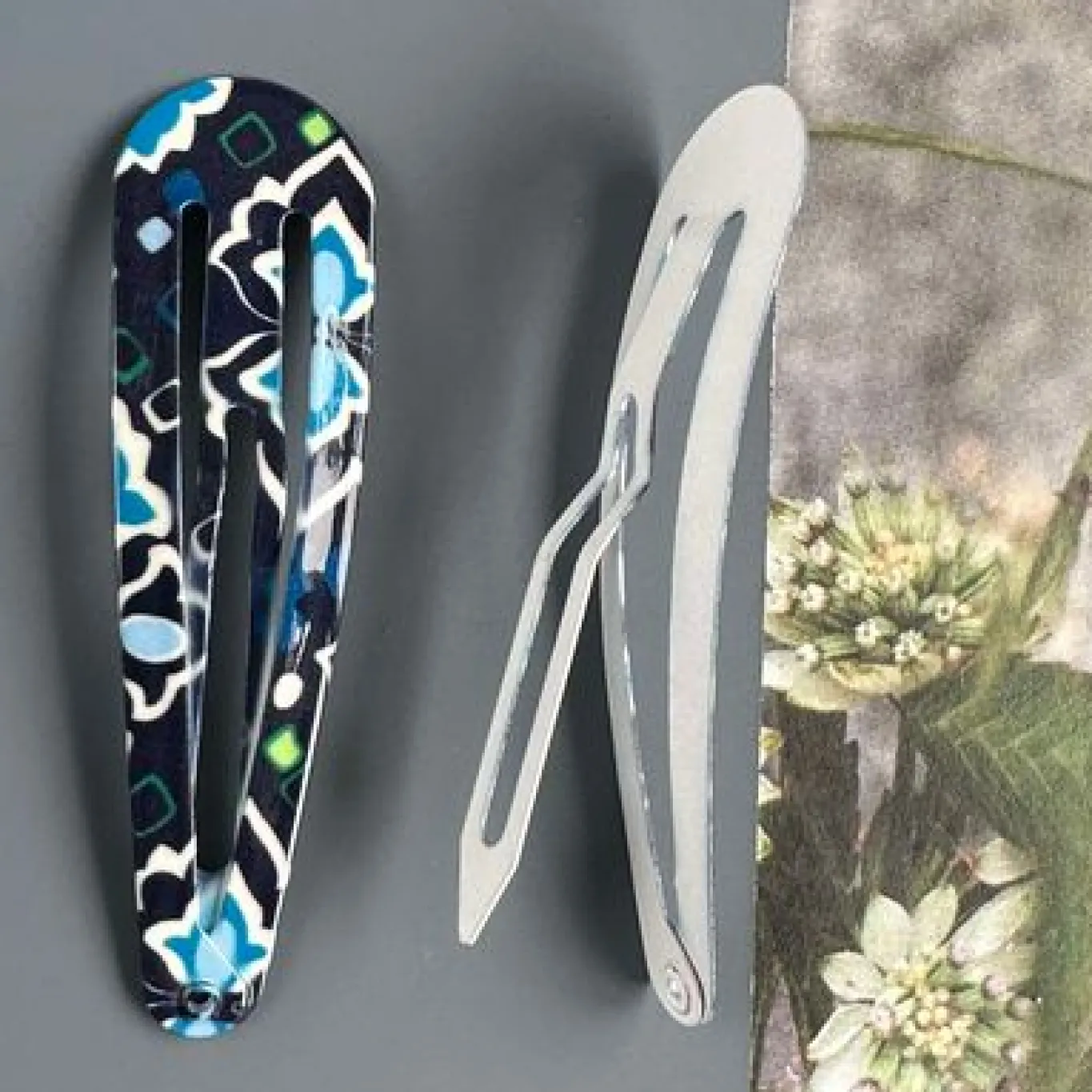 VIAMAJA Hår Accessories<Hårspænder Blue - 2 stk.