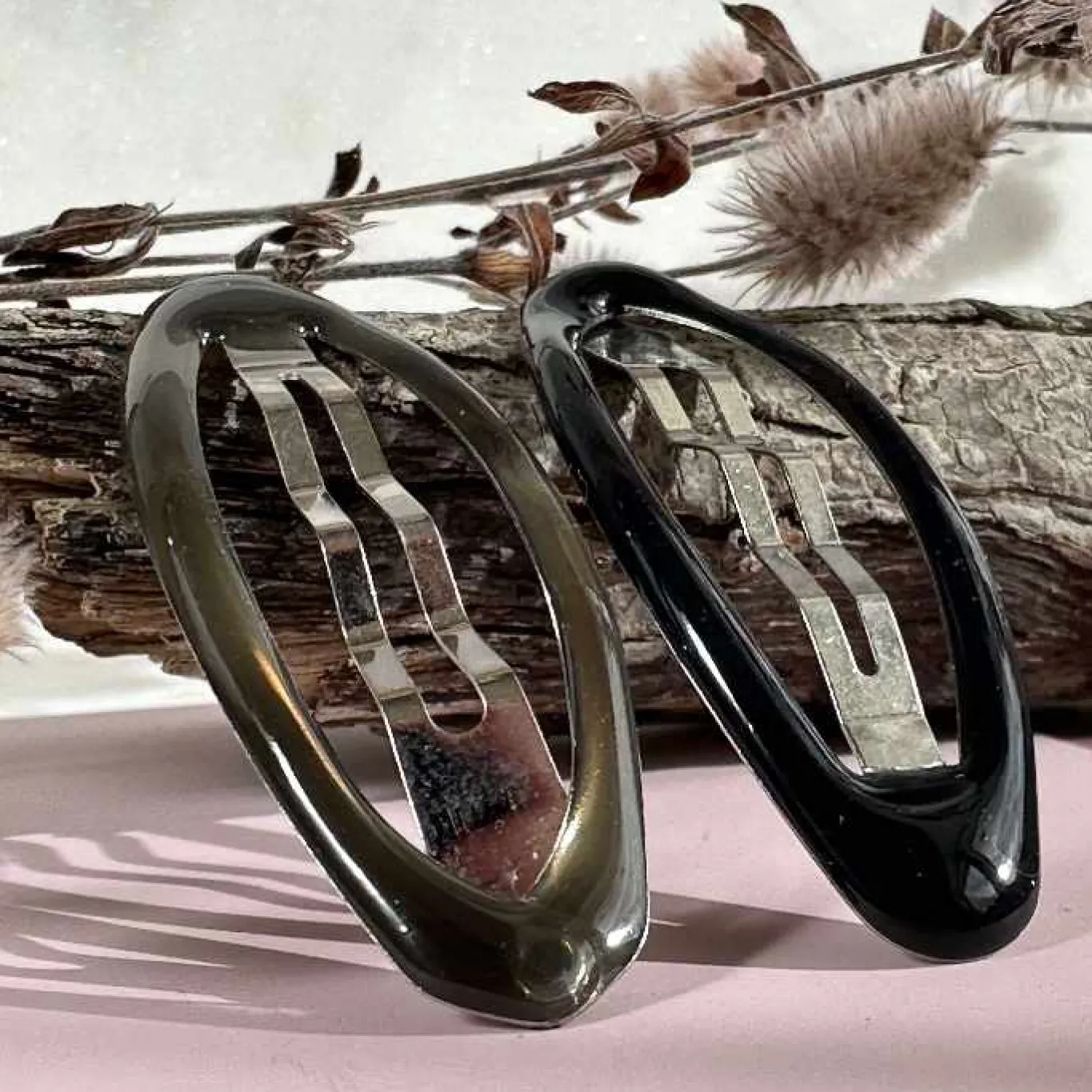 VIAMAJA Hår Accessories<Hårspænder Brown / Black - 4 stk