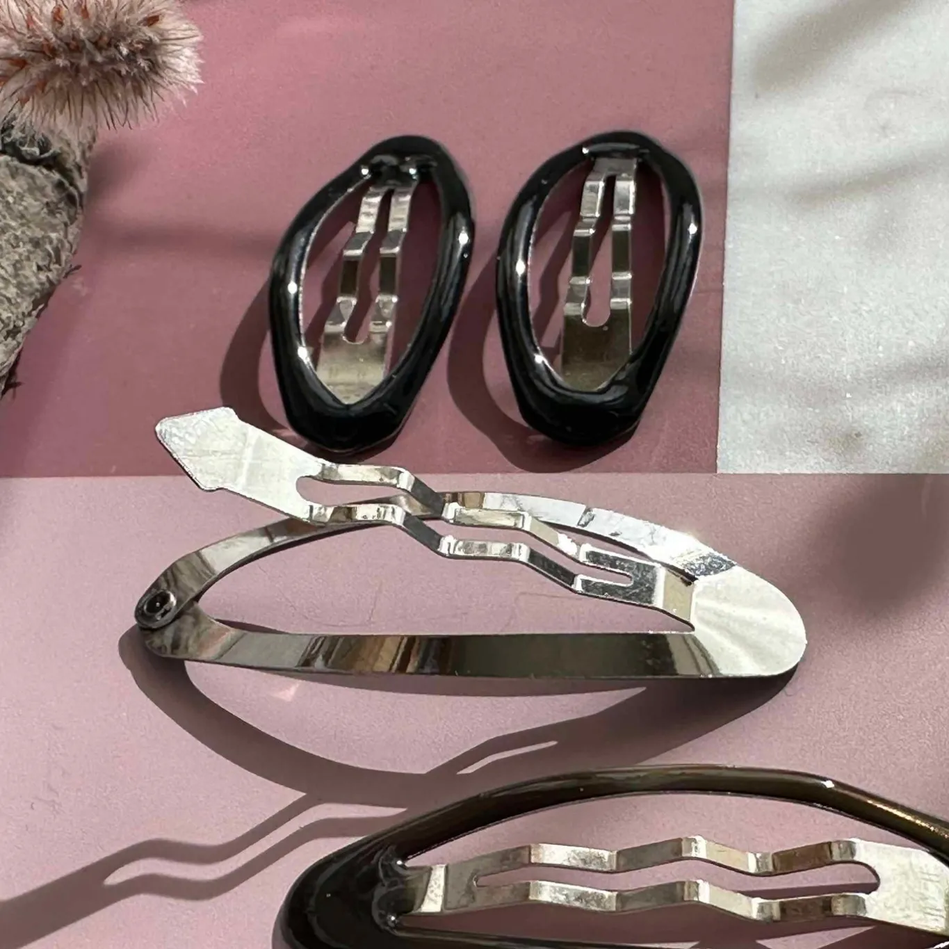 VIAMAJA Hår Accessories<Hårspænder Brown / Black - 4 stk