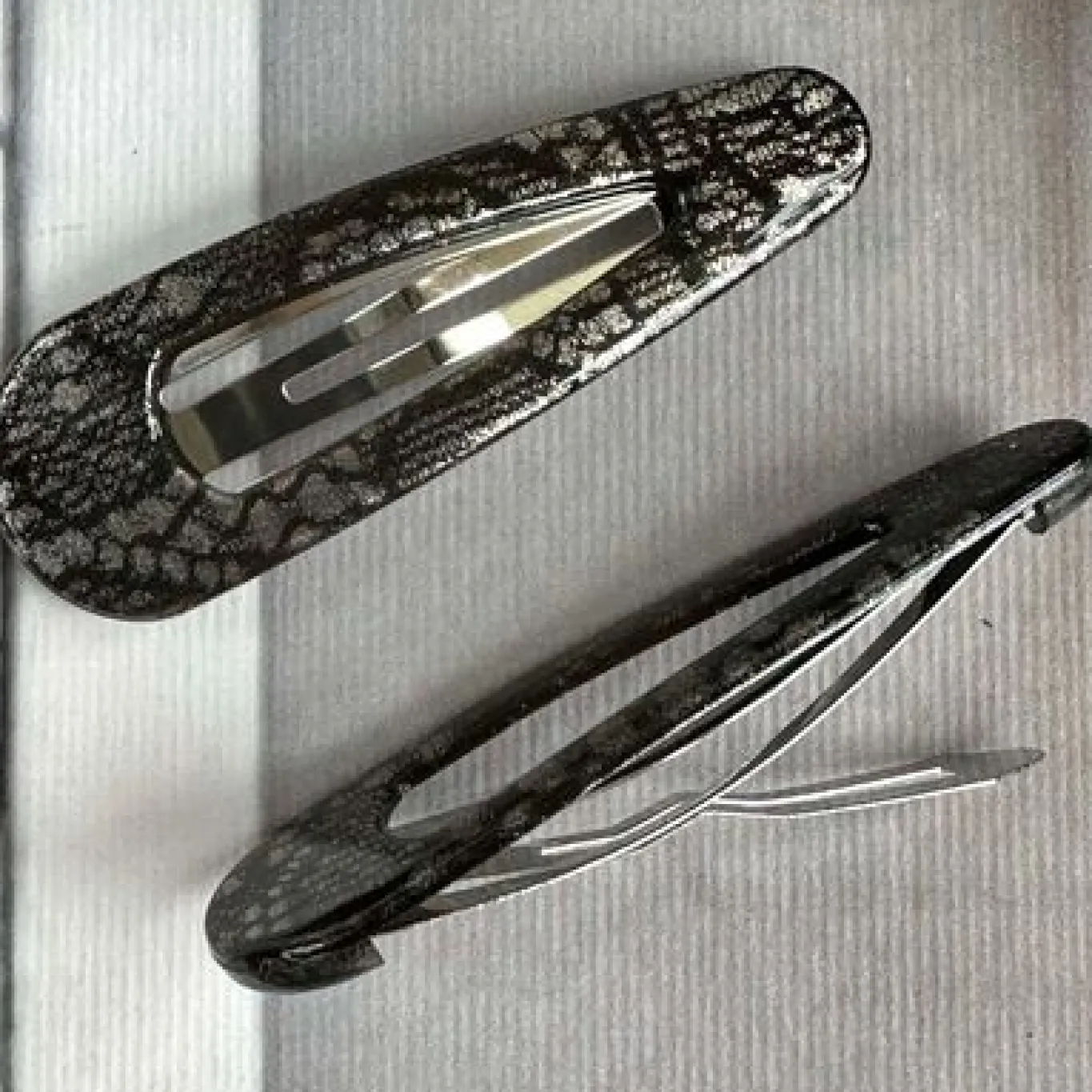 VIAMAJA Hår Accessories<Hårspænder Silver Snake - 2 stk.